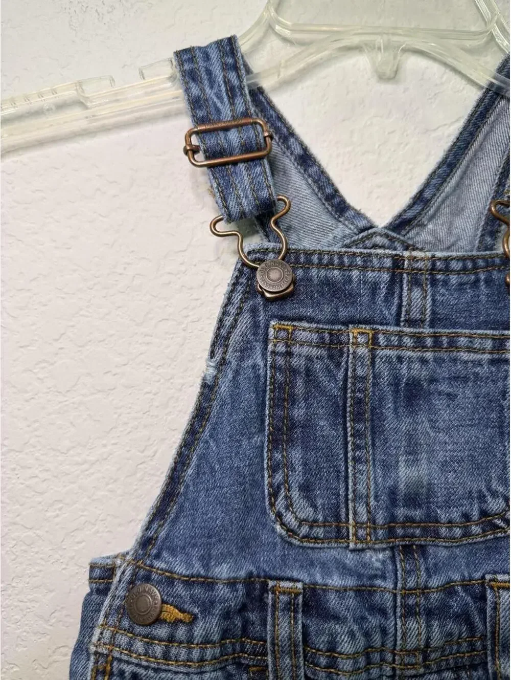 Old Navy Blue denim overalls for toddlers - 2T